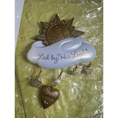Hallmark Keepsake Godchild Christmas Tree Ornament 2008 IOB - Thumbnail 2