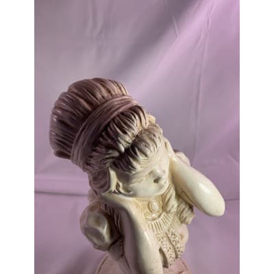 RARE J. Kendrick 1971 Music Statues Pair Universal Statuary Corp Signed Vintage - Thumbnail 21