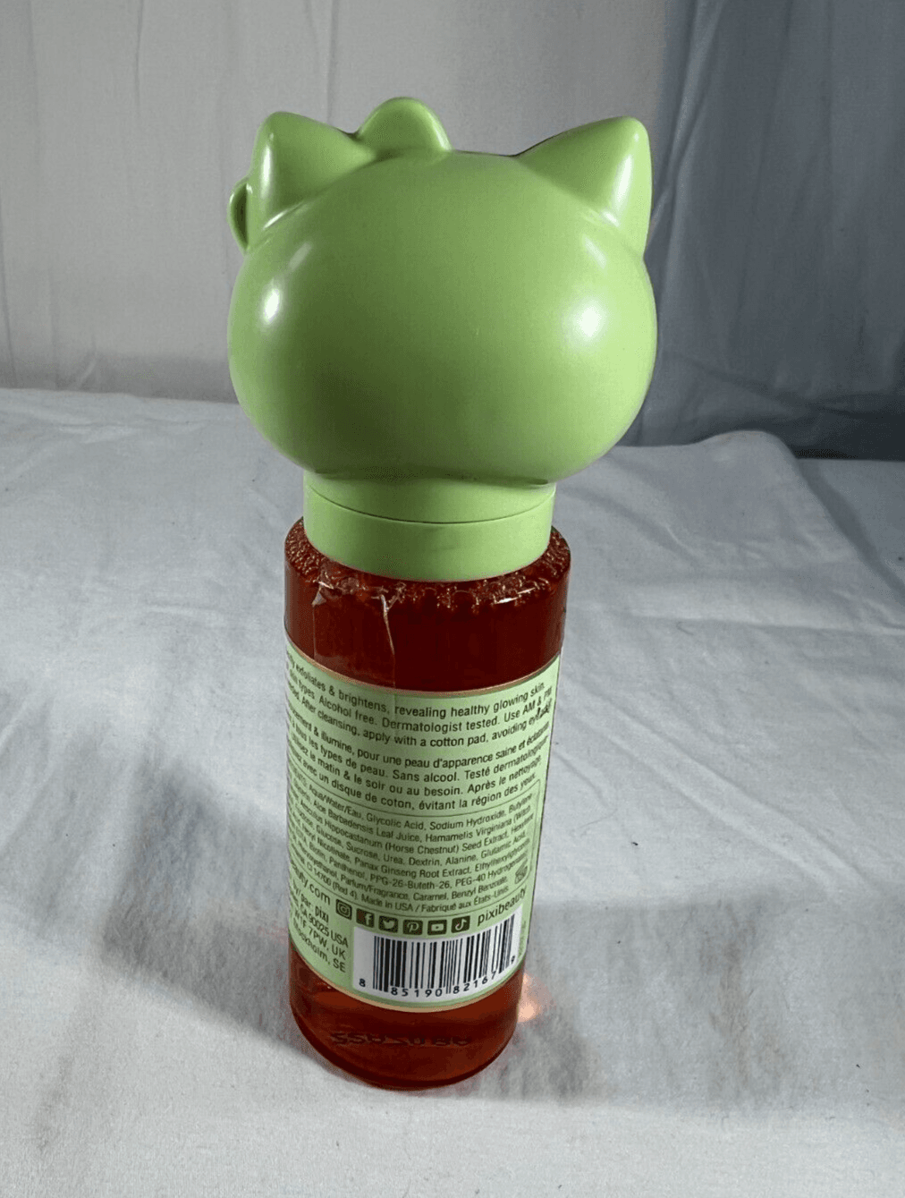 Pixi Hello Kitty Glow Tonic 5% Glycolic Acid Exfoliating Toner 100ml Limited NEW - Thumbnail 2