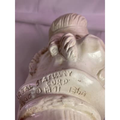 RARE J. Kendrick 1971 Music Statues Pair Universal Statuary Corp Signed Vintage - Thumbnail 15