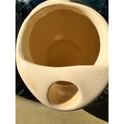Vintage Shawnee USA Pottery Cream Swirl Design Ceramic Pitcher - Thumbnail 19