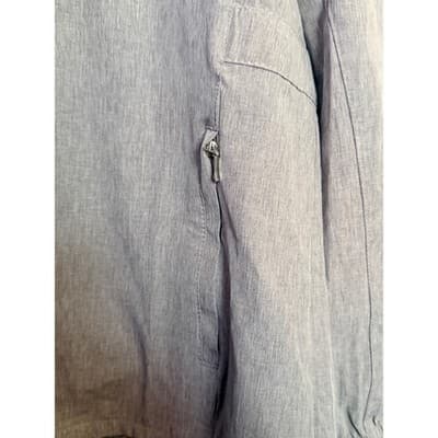Hang Ten Women's Lightweight Full Zip Collared Long Sleeve Jacket Gray S NWT - Thumbnail 8