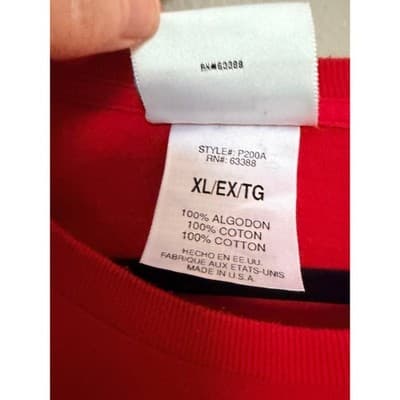 Puma Men's St. Louis Cardinals Grapefruit League Spring Training T-shirt Red XL - Thumbnail 6