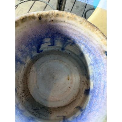 Handmade Rustic Stoneware Coffee Mug Textured Glaze Artisan Pottery Cup - Thumbnail 9
