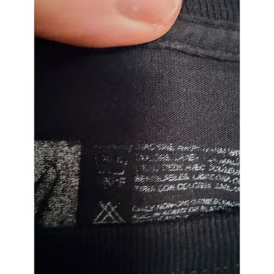 Men’s Graphic T Shirt XXL Just Keep Fighting Black Short Sleeve - Thumbnail 4