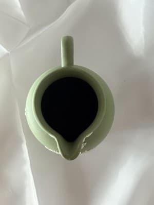Vintage Wedgwood Jasperware Porcelain Sage Mini Creamer Ewer Rare Mid-Century - Thumbnail 10