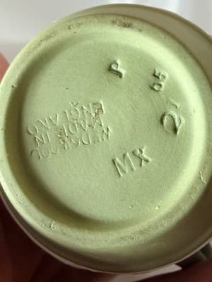 Vintage Wedgwood Jasperware Porcelain Sage Mini Creamer Ewer Rare Mid-Century - Thumbnail 11