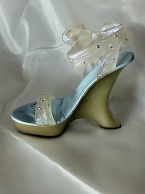 Sheer Grace Just The Right Shoe Ribbon Cinderella 2002 Raine 25361 Glass Slipper - Thumbnail 5