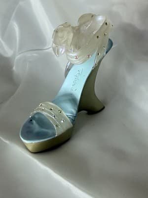 Sheer Grace Just The Right Shoe Ribbon Cinderella 2002 Raine 25361 Glass Slipper - Thumbnail 4