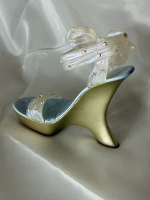 Sheer Grace Just The Right Shoe Ribbon Cinderella 2002 Raine 25361 Glass Slipper - Thumbnail 6
