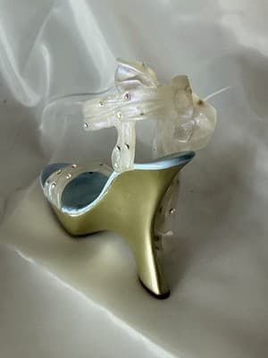 Sheer Grace Just The Right Shoe Ribbon Cinderella 2002 Raine 25361 Glass Slipper - Thumbnail 7