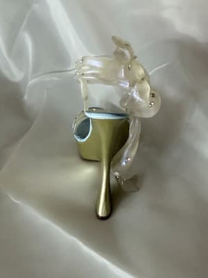 Sheer Grace Just The Right Shoe Ribbon Cinderella 2002 Raine 25361 Glass Slipper - Thumbnail 8