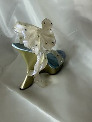 Sheer Grace Just The Right Shoe Ribbon Cinderella 2002 Raine 25361 Glass Slipper - Thumbnail 9