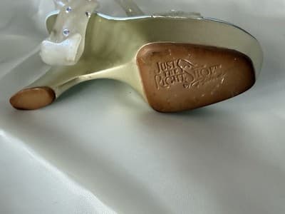 Sheer Grace Just The Right Shoe Ribbon Cinderella 2002 Raine 25361 Glass Slipper - Thumbnail 13