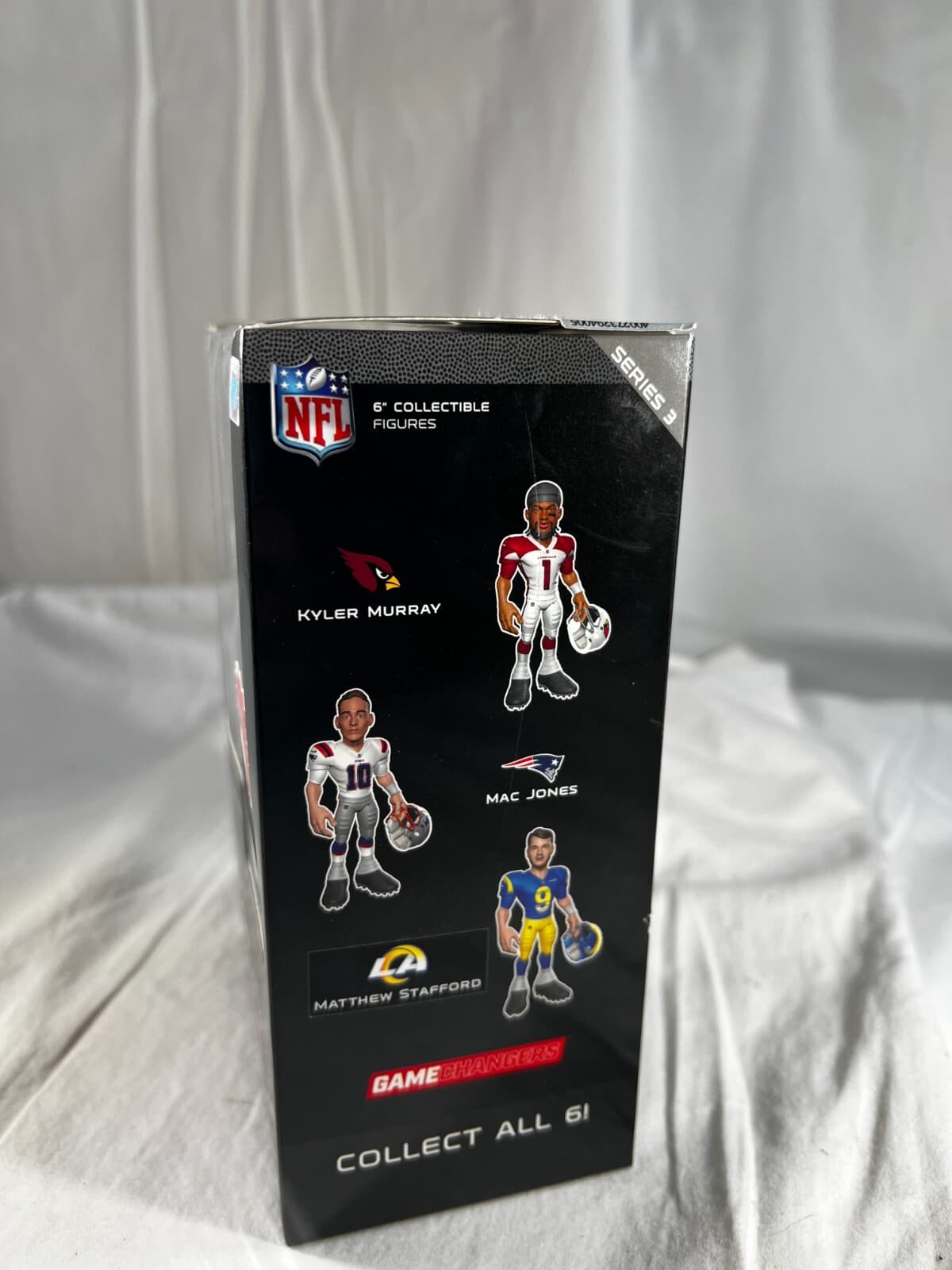 NFL Mac Jones Figure #10 Game Changers Limited Edition 6" Excite 2023 NEW Sealed - Thumbnail 3