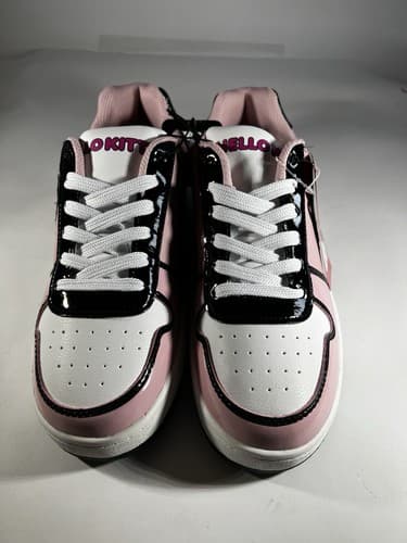 NEW Sanrio Hello Kitty Casual Court Sneakers for Women & Teens Shoes Pink Size 9 - Thumbnail 2