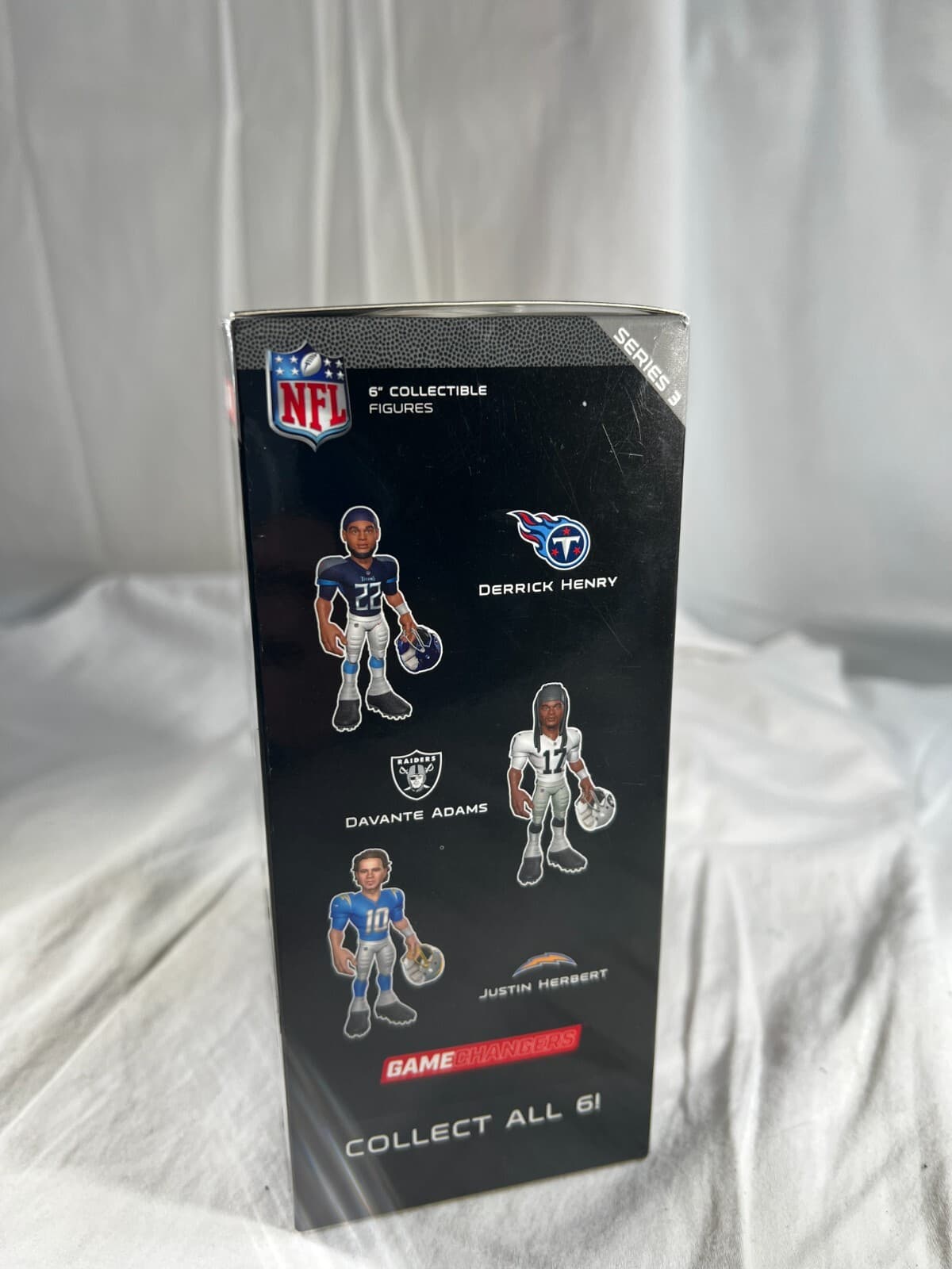 NFL Mac Jones Figure #10 Game Changers Limited Edition 6" Excite 2023 NEW Sealed - Thumbnail 5