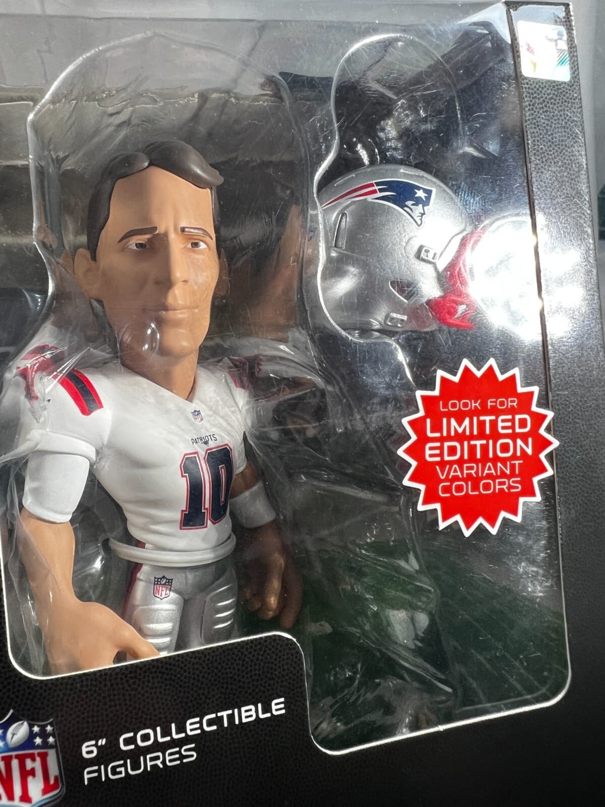 NFL Mac Jones Figure #10 Game Changers Limited Edition 6" Excite 2023 NEW Sealed - Thumbnail 11