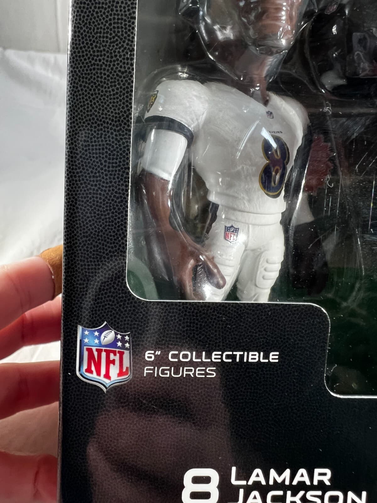 NFL Lamar Jackson Figure #8 Game Changers Limited Edition Excite 2023 New Sealed - Thumbnail 4