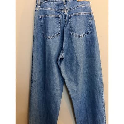 Eddie Bauer Women’s High Rise Straight Leg Jeans 12 Tall Blue EUC - Thumbnail 7