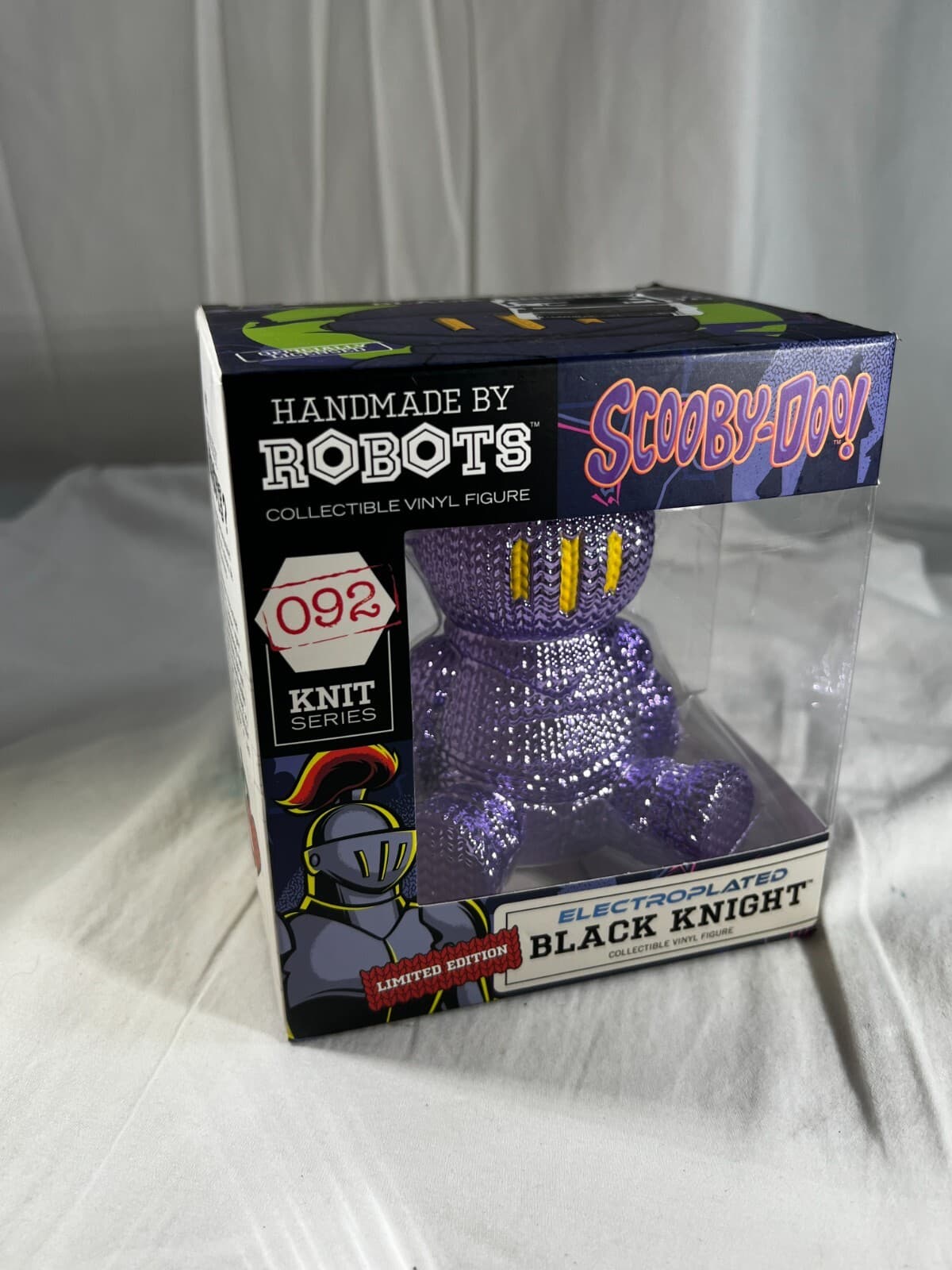 Handmade Robots Black Night Vinyl Figure #092 Knit Series Scooby-Doo NEW Sealed - Thumbnail 17