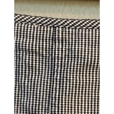 Liz Claiborne Women’s Stripe A Line Casual Mini Skirt Blue Size Medium - Thumbnail 6