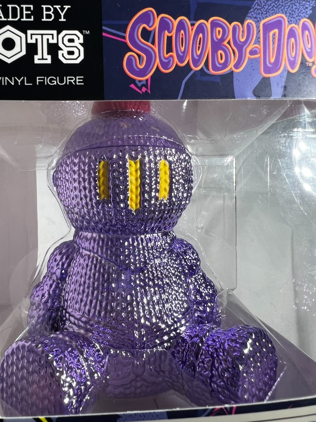 Handmade Robots Black Night Vinyl Figure #092 Knit Series Scooby-Doo NEW Sealed - Thumbnail 16