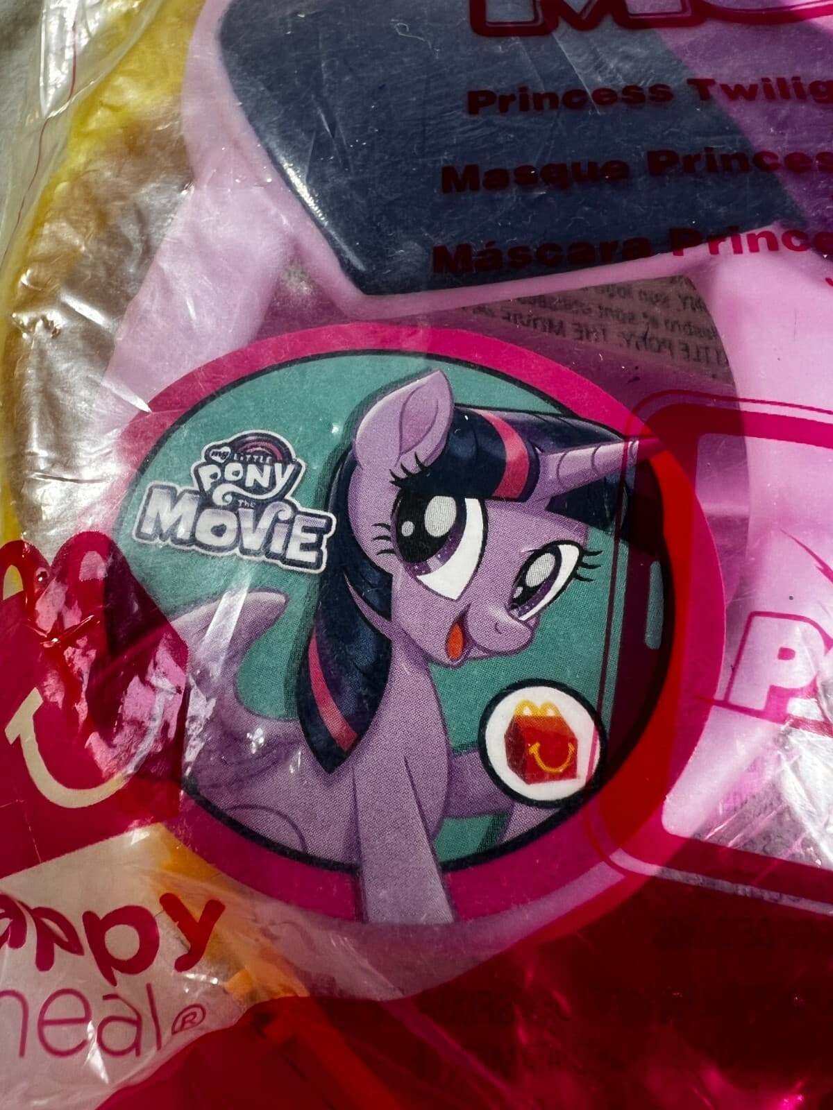 Princess Twilight Sparkle Mask McDonald's Happy Meal #8 My Little Pony 2016 NEW - Thumbnail 6
