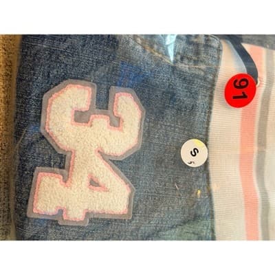 Cappuccino Women’s Denim Jogger Pants Small Drawstring Flare Leg EUC - Thumbnail 8