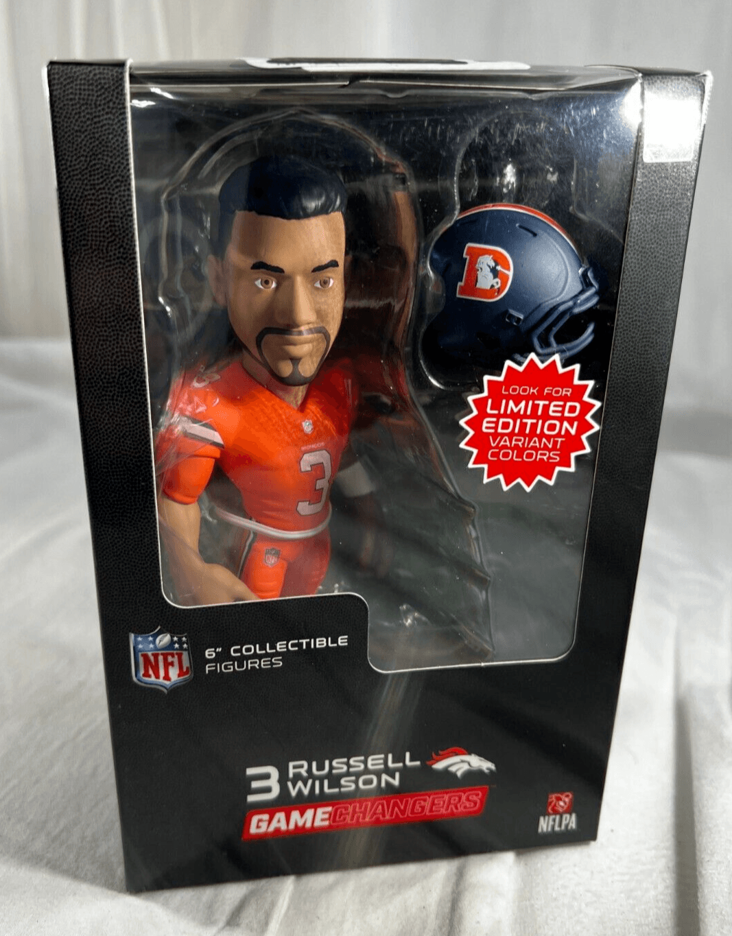 NFL Russell Wilson Figure #3 Game Changer Limited Edition Excite 2023 NEW Sealed