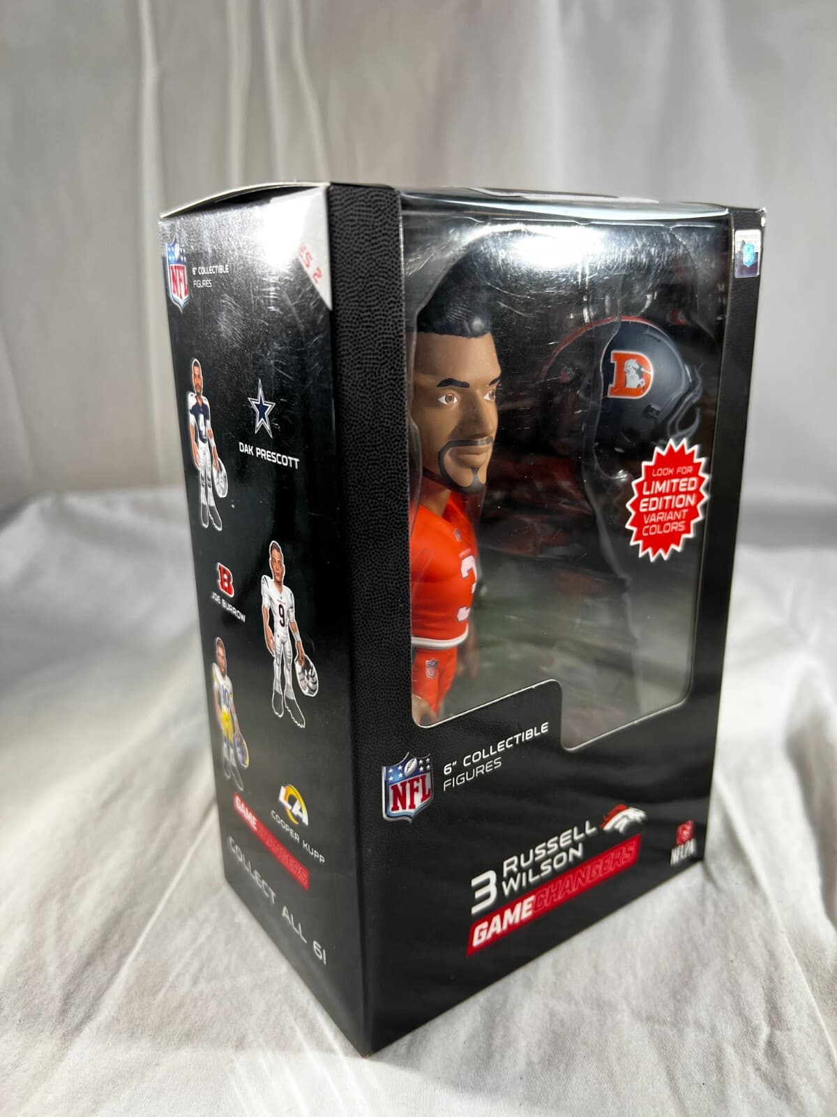 NFL Russell Wilson Figure #3 Game Changer Limited Edition Excite 2023 NEW Sealed - Thumbnail 5