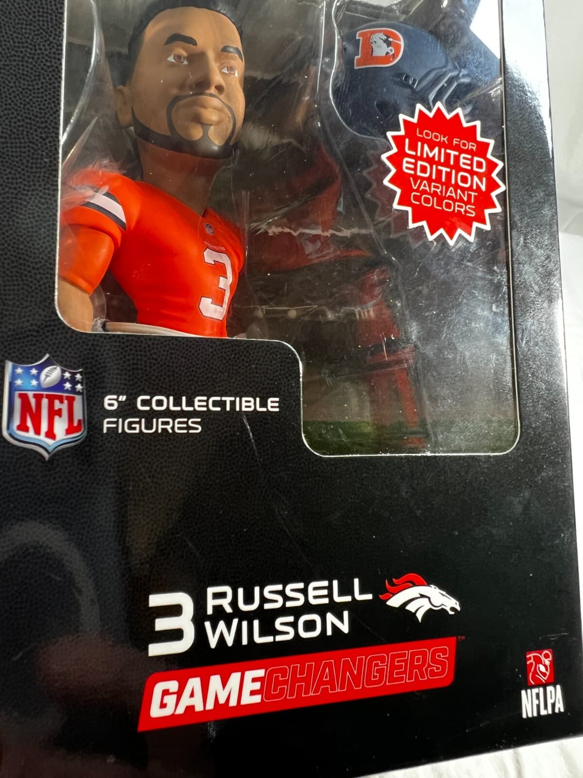 NFL Russell Wilson Figure #3 Game Changer Limited Edition Excite 2023 NEW Sealed - Thumbnail 6