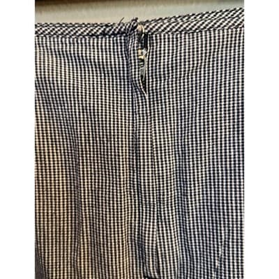 Liz Claiborne Women’s Stripe A Line Casual Mini Skirt Blue Size Medium - Thumbnail 8