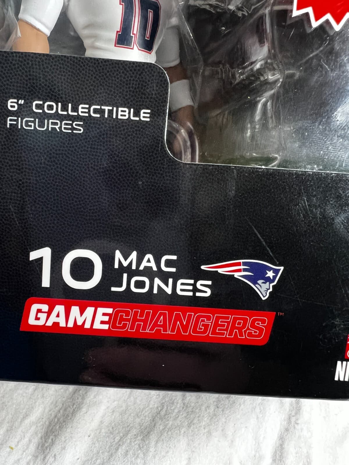 NFL Mac Jones Figure #10 Game Changers Limited Edition 6" Excite 2023 NEW Sealed - Thumbnail 14