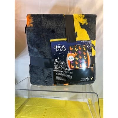 NEW Disney Hocus Pocus Winifred Sanderson Sister Pillow & Blanket Set Halloween - Thumbnail 4