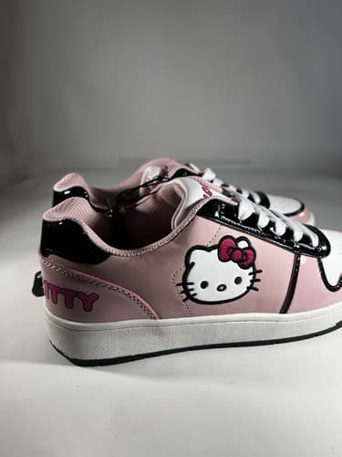 NEW Sanrio Hello Kitty Casual Court Sneakers for Women & Teens Shoes Pink Size 9 - Thumbnail 17