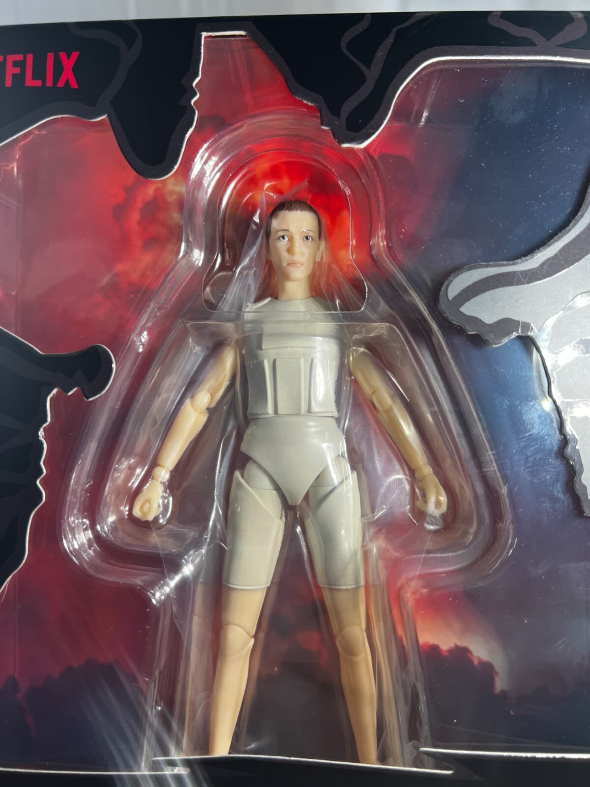 Stranger Things Action Figure Eleven 11 Netflix The Void Series Bandai 2022 NEW - Thumbnail 4