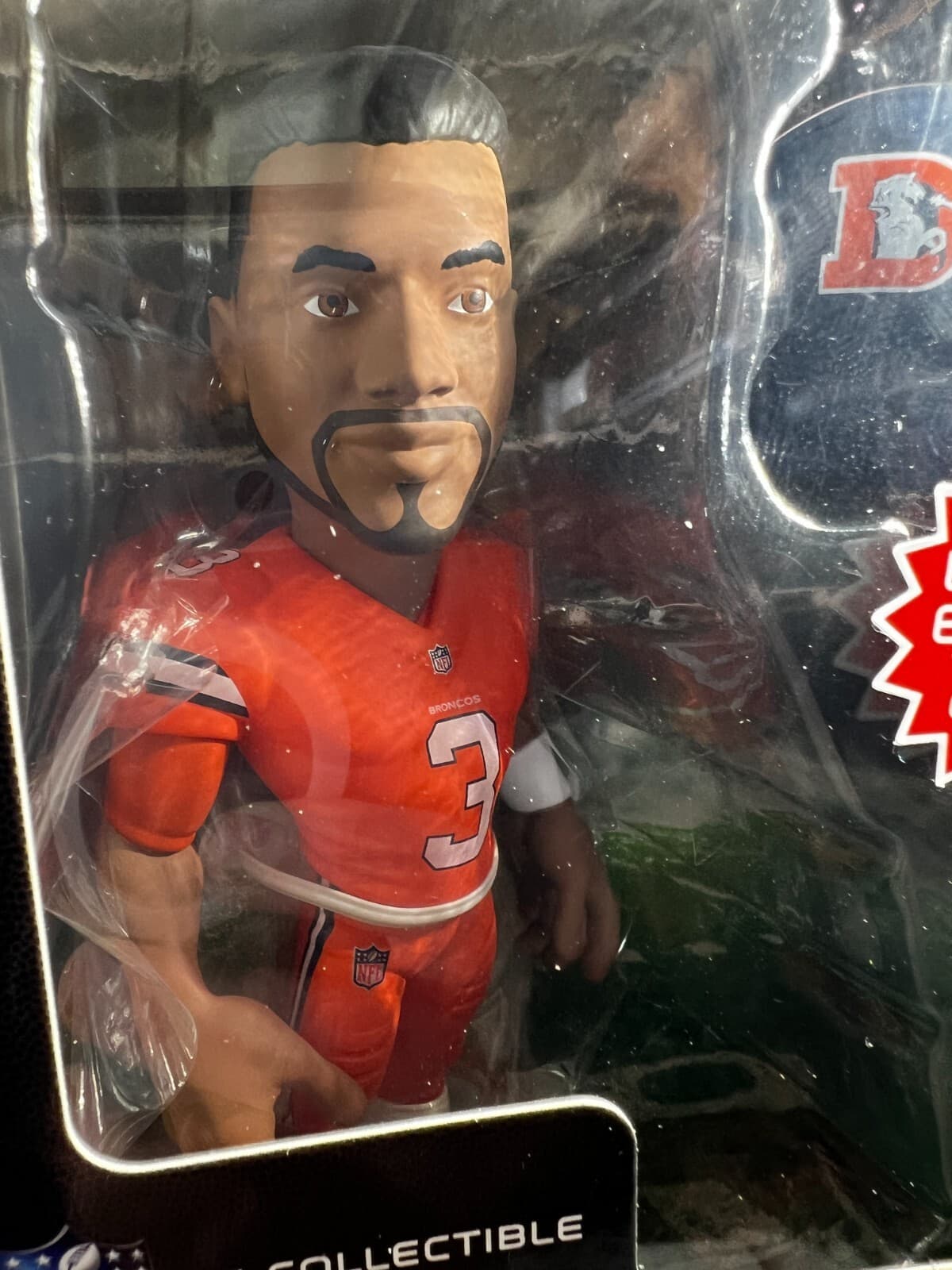 NFL Russell Wilson Figure #3 Game Changer Limited Edition Excite 2023 NEW Sealed - Thumbnail 8