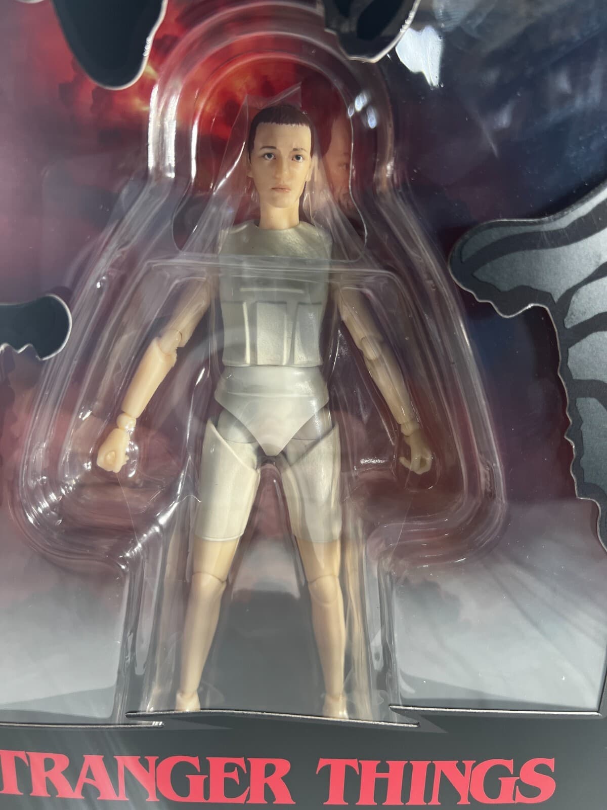 Stranger Things Action Figure Eleven 11 Netflix The Void Series Bandai 2022 NEW - Thumbnail 6