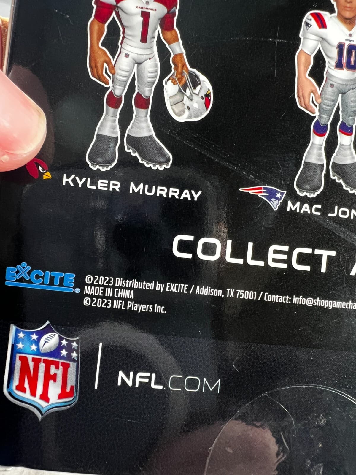 NFL Mac Jones Figure #10 Game Changers Limited Edition 6" Excite 2023 NEW Sealed - Thumbnail 16