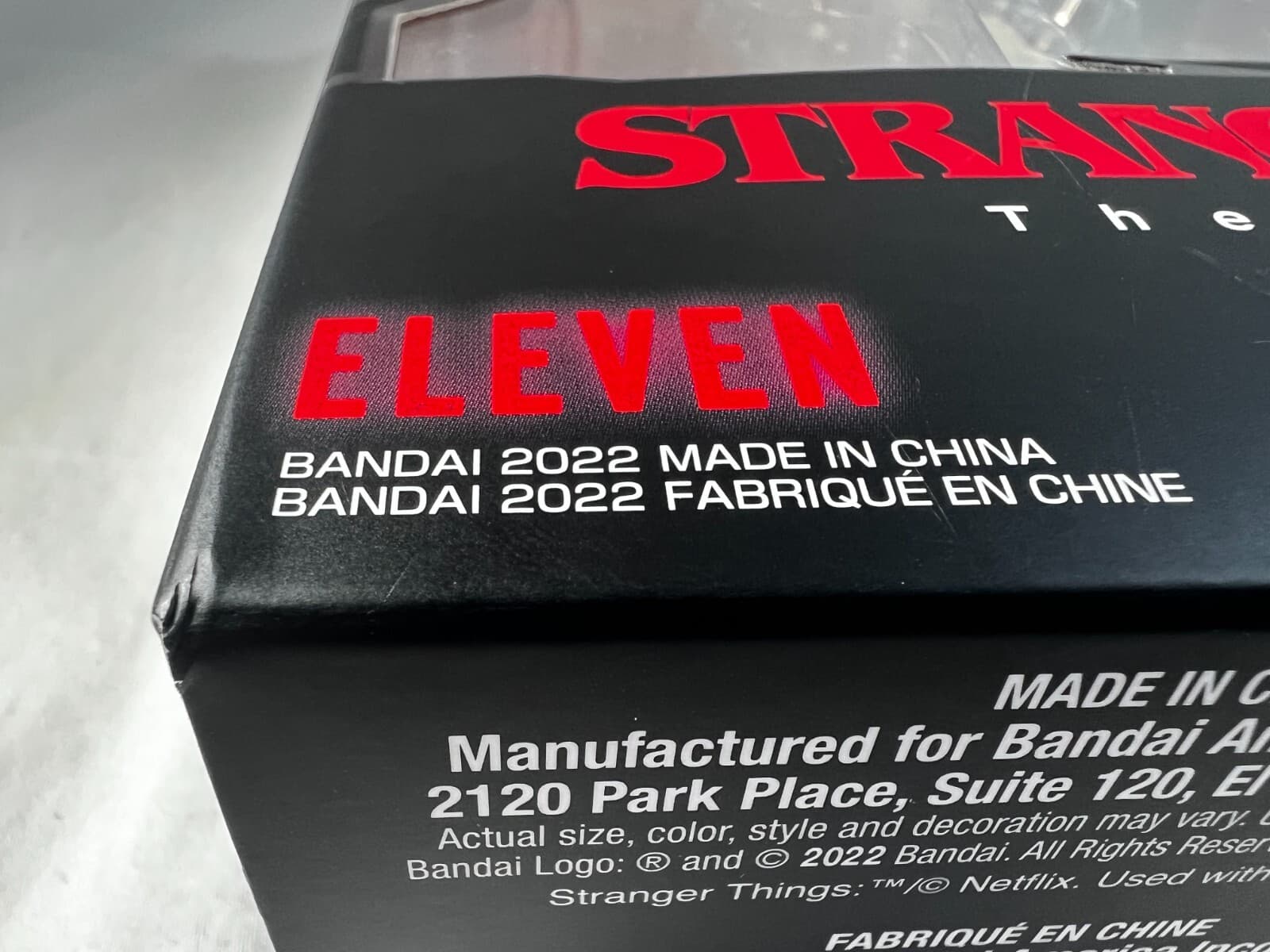 Stranger Things Action Figure Eleven 11 Netflix The Void Series Bandai 2022 NEW - Thumbnail 12
