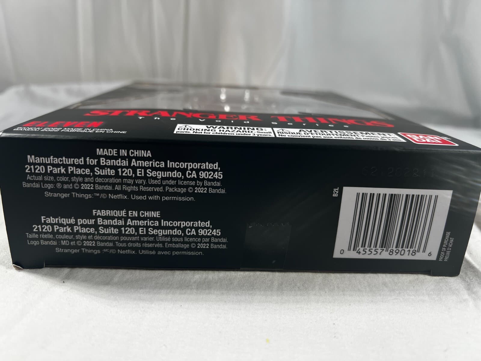 Stranger Things Action Figure Eleven 11 Netflix The Void Series Bandai 2022 NEW - Thumbnail 11