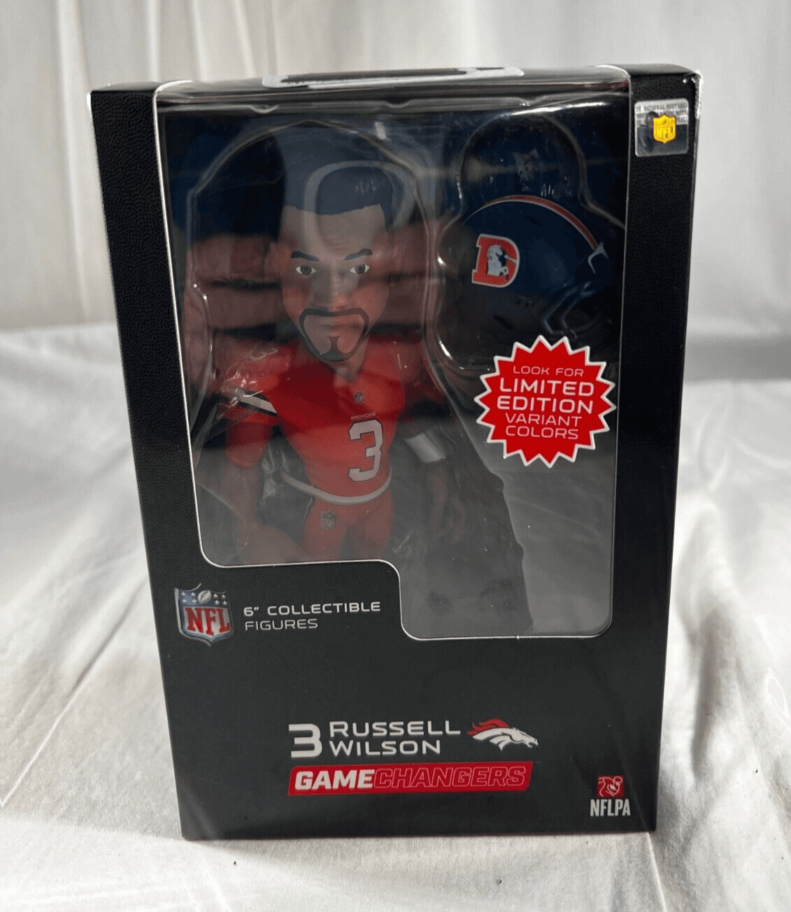 NFL Russell Wilson Figure #3 Game Changer Limited Edition Excite 2023 NEW Sealed - Thumbnail 3