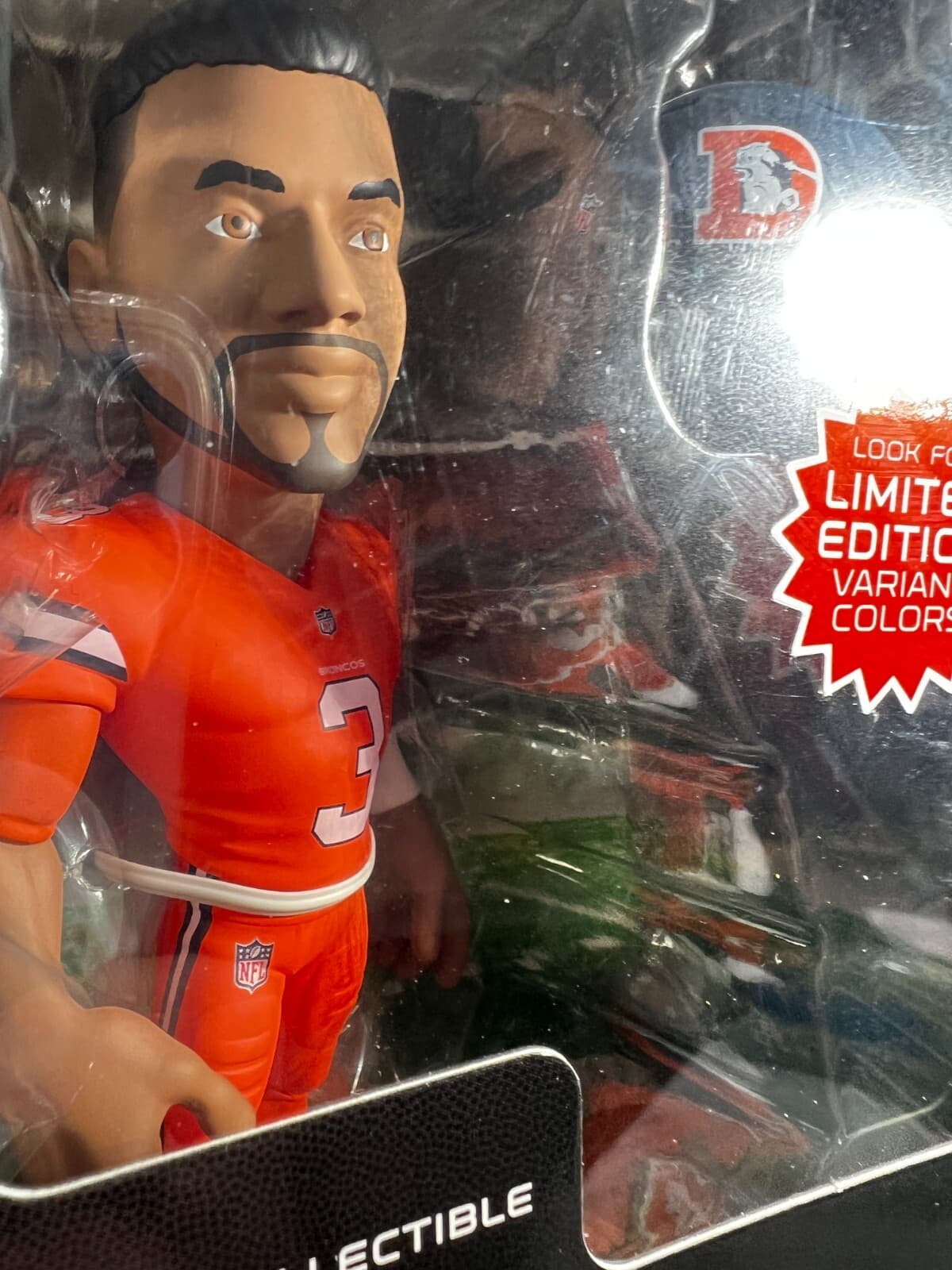 NFL Russell Wilson Figure #3 Game Changer Limited Edition Excite 2023 NEW Sealed - Thumbnail 7