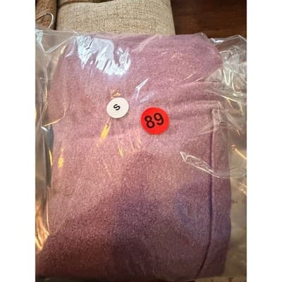 Under Armour Synthetic Fleece Chenille Logo Pullover Hoodie Jacket Pink Small - Thumbnail 15
