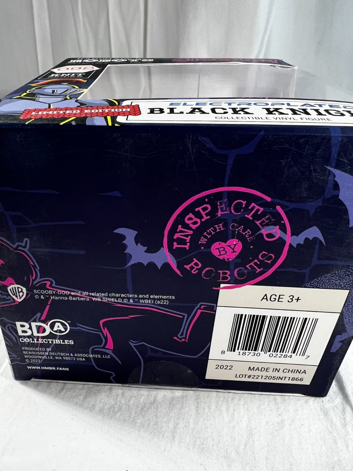 Handmade Robots Black Night Vinyl Figure #092 Knit Series Scooby-Doo NEW Sealed - Thumbnail 18