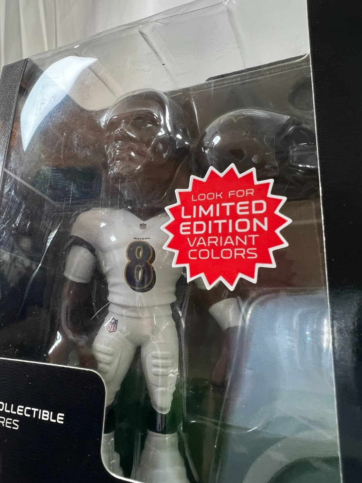 NFL Lamar Jackson Figure #8 Game Changers Limited Edition Excite 2023 New Sealed - Thumbnail 6