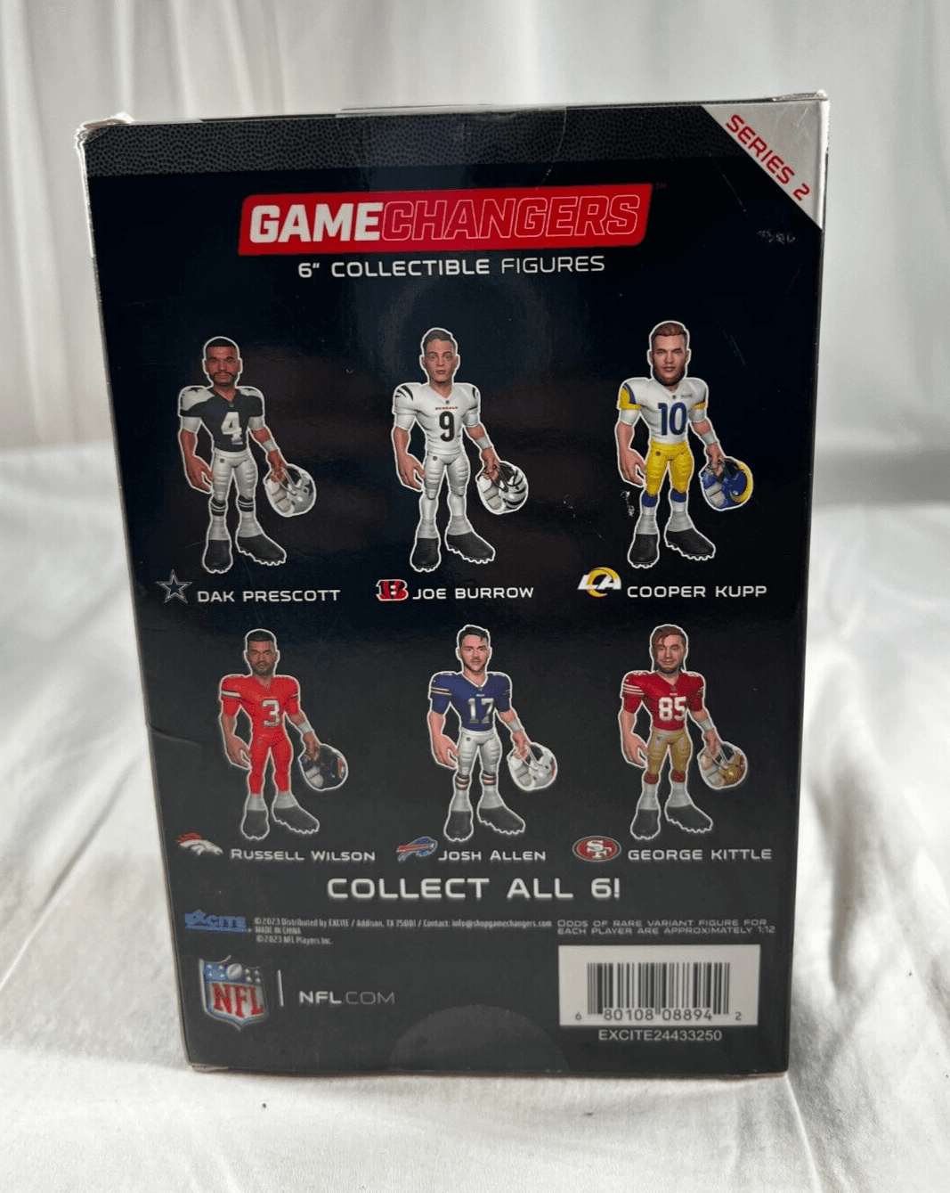 NFL Russell Wilson Figure #3 Game Changer Limited Edition Excite 2023 NEW Sealed - Thumbnail 2