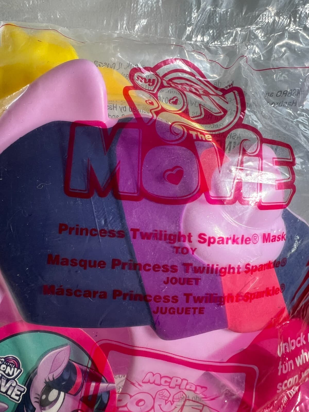 Princess Twilight Sparkle Mask McDonald's Happy Meal #8 My Little Pony 2016 NEW - Thumbnail 5