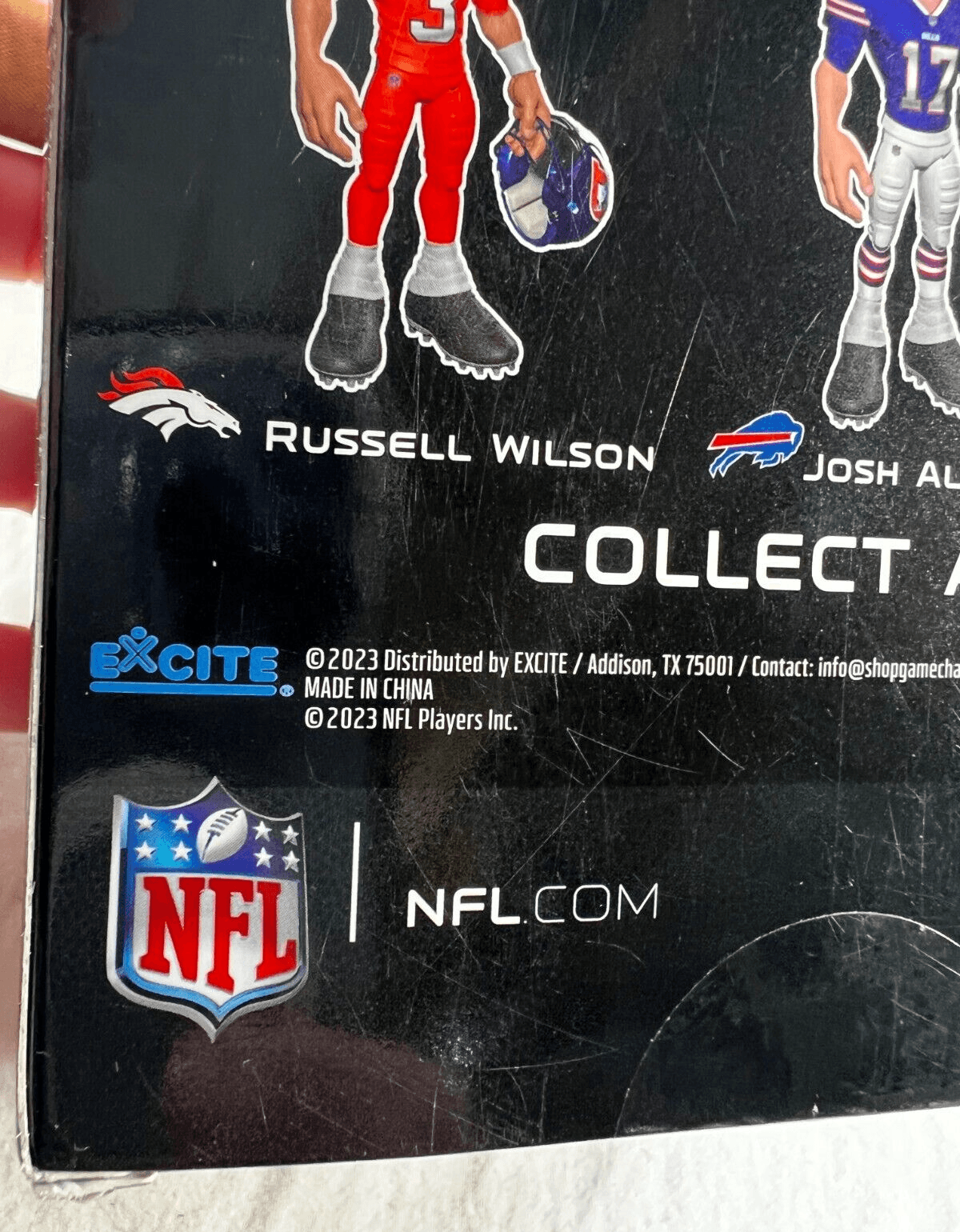 NFL Russell Wilson Figure #3 Game Changer Limited Edition Excite 2023 NEW Sealed - Thumbnail 12